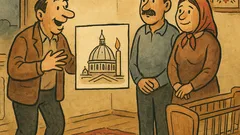 Виц: Съседът прати двойката във Ватикана