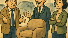 Виц: Искам кола за жена си